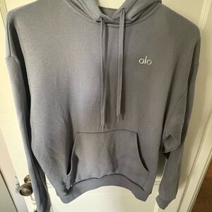 ALO Yoga Gray Hoodie Sweater